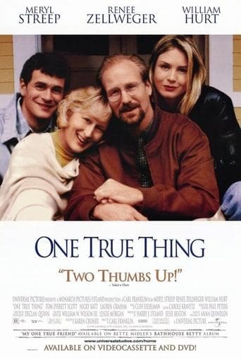 Movie poster for One True Thing