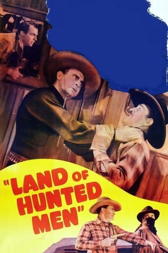 Movie poster for Land of Hunted Men