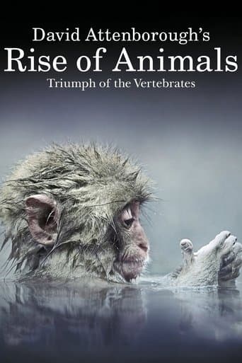 Movie poster for David Attenborough's Rise of Animals: Triumph of the Vertebrates