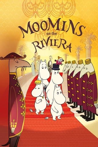Movie poster for Moomins on the Riviera