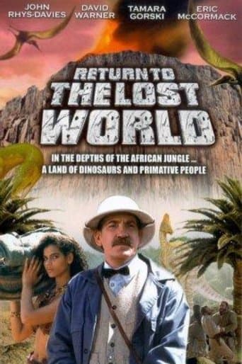 Movie poster for Return to the Lost World