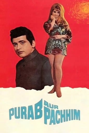 Movie poster for Purab Aur Pachhim