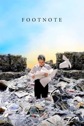 Movie poster for Footnote
