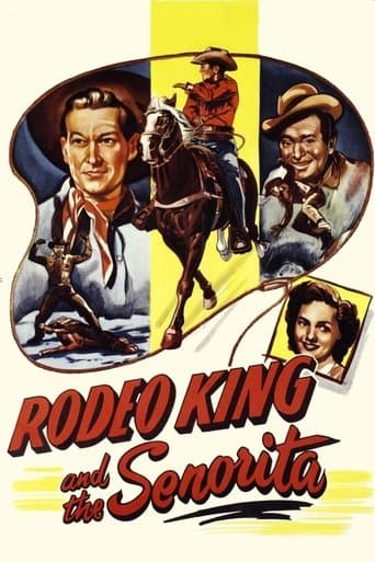 Movie poster for Rodeo King and the Senorita