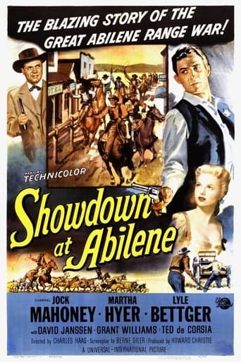 Movie poster for Showdown at Abilene