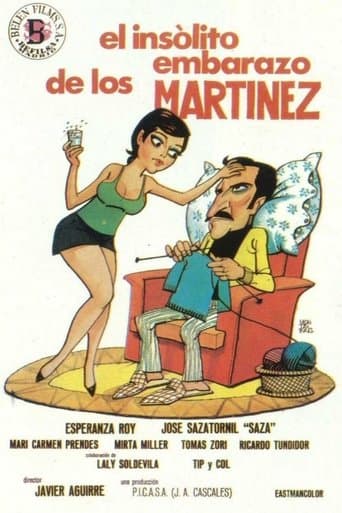 Movie poster for El insólito embarazo de los Martínez