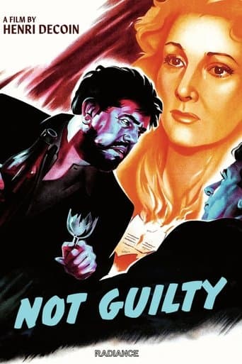 Movie poster for Not Guilty