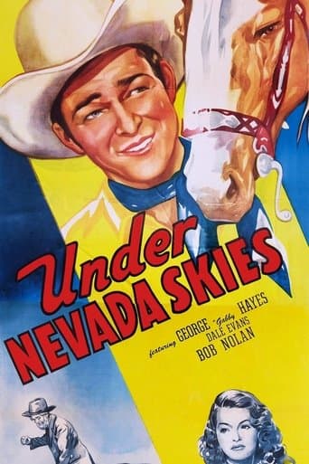 Movie poster for Under Nevada Skies