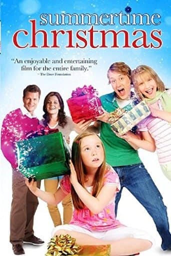 Movie poster for Summertime Christmas