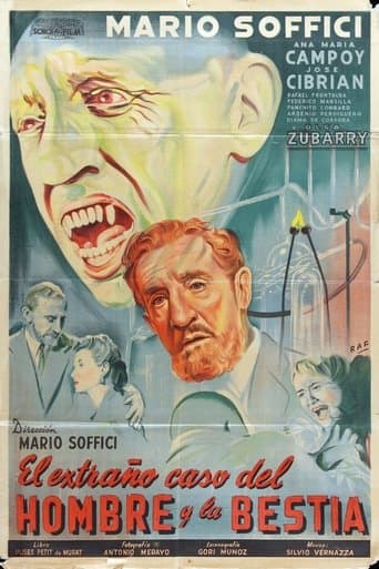 Movie poster for The Strange Case of the Man and the Beast
