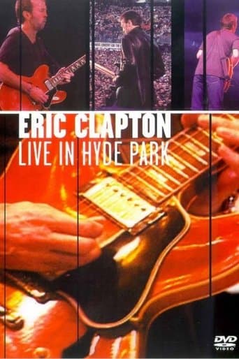Movie poster for Eric Clapton - Live in Hyde Park