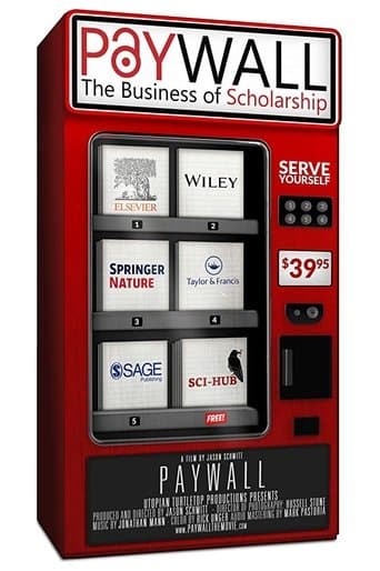 Movie poster for Paywall: The Business of Scholarship
