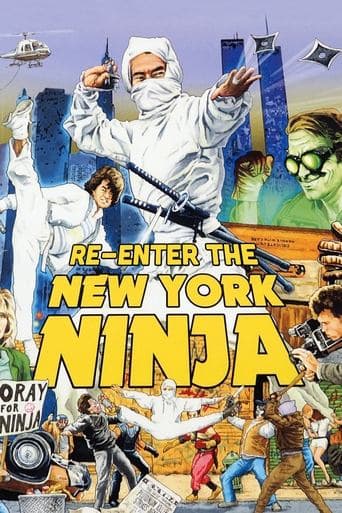Movie poster for Re-Enter the 'New York Ninja'