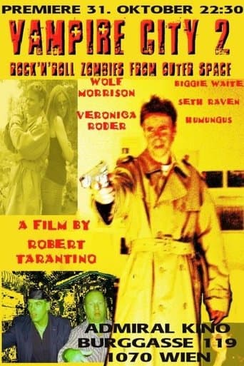 Movie poster for Vampire City 2: Rock 'N Roll Zombies from Outer Space