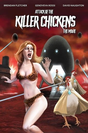 Movie poster for Attack of the Killer Chickens: The Movie