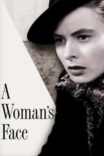 Movie poster for A Woman's Face