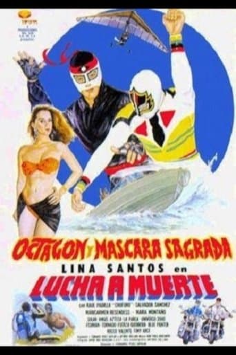 Movie poster for Octagon and Mascara Sagrada in Fight to the Death