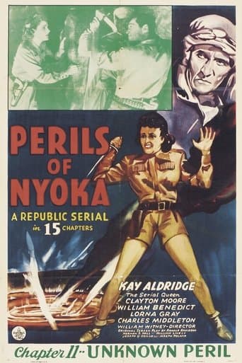 Movie poster for Perils of Nyoka