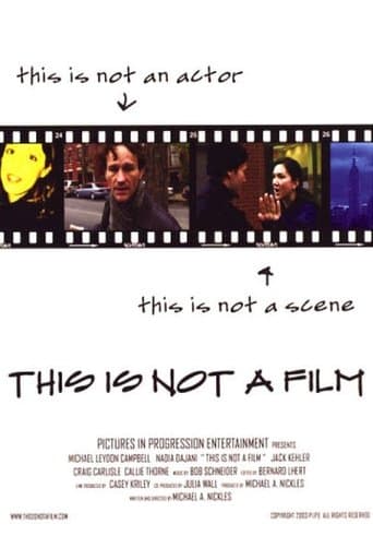 Movie poster for This is Not a Film