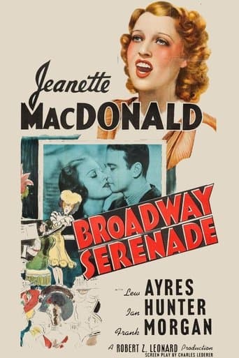 Movie poster for Broadway Serenade
