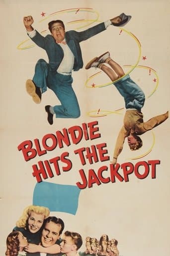 Movie poster for Blondie Hits the Jackpot