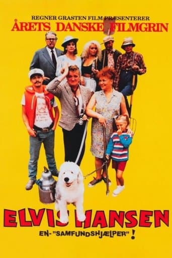 Movie poster for Elvis Hansen, en samfundshjælper