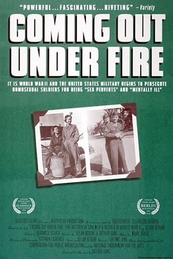 Movie poster for Coming Out Under Fire