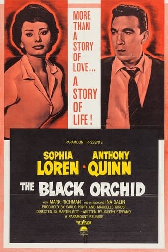 Movie poster for The Black Orchid