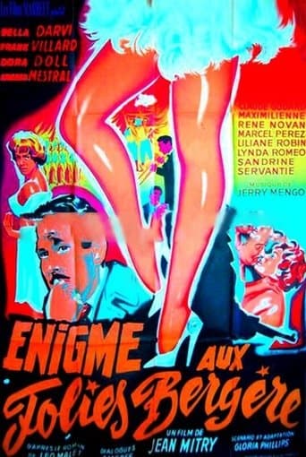 Movie poster for The Enigma of the Folies-Bergère