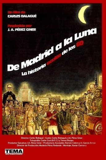 Movie poster for De Madrid a la Luna