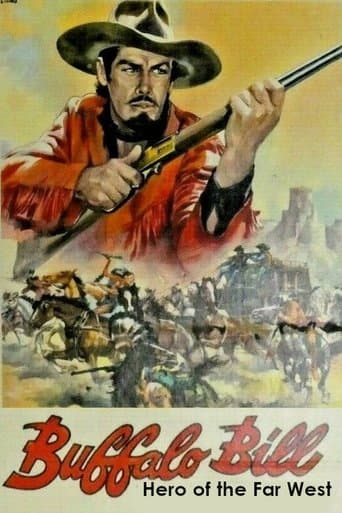 Movie poster for Buffalo Bill, Hero of the Far West