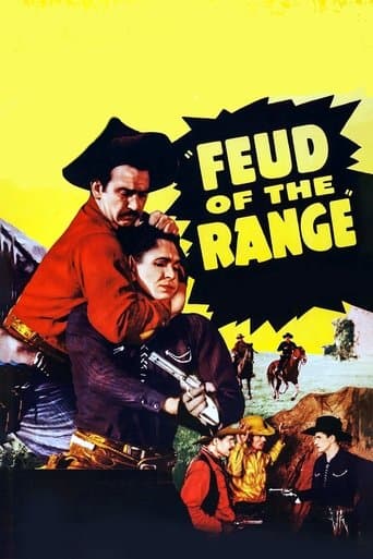 Movie poster for Feud of the Range
