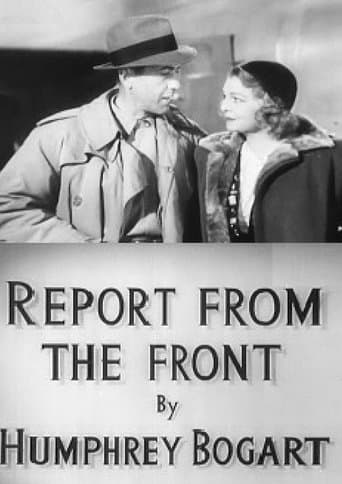 Movie poster for Report from the Front