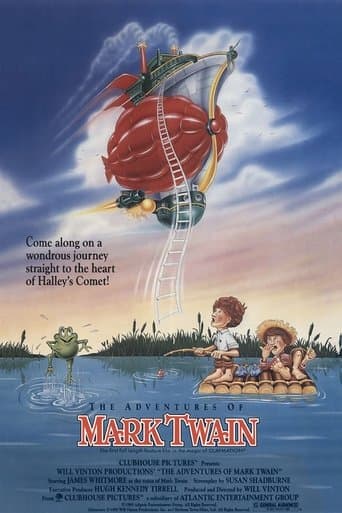 Movie poster for The Adventures of Mark Twain