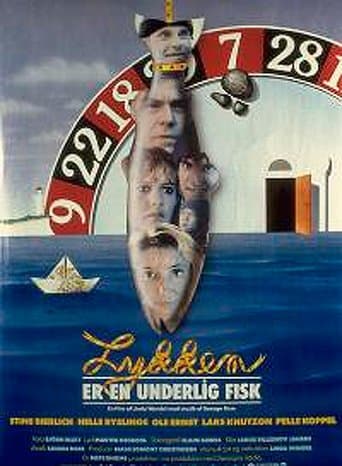 Movie poster for Lykken er en underlig fisk
