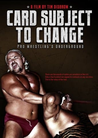 Movie poster for Card Subject To Change