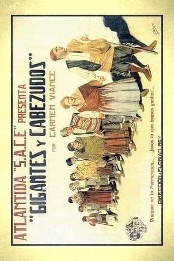 Movie poster for Gigantes y cabezudos