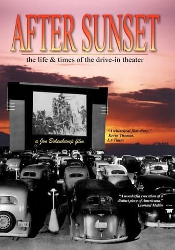 Movie poster for After Sunset: The Life & Times of the Drive-In Theater