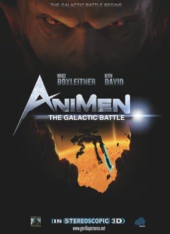 Movie poster for AniMen: The Galactic Battle