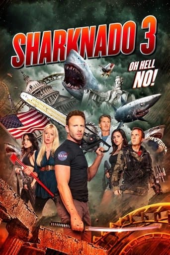 Movie poster for Sharknado 3: Oh Hell No!