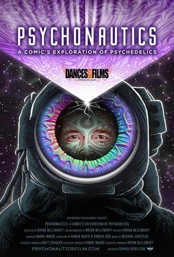Movie poster for Psychonautics: A Comic's Exploration of Psychedelics