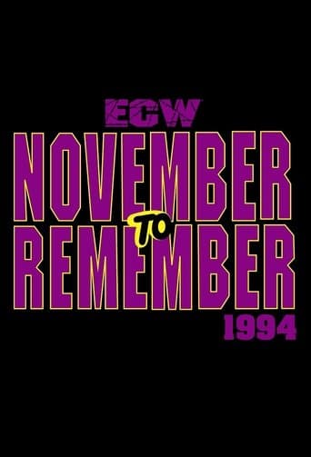 Movie poster for ECW November to Remember 1994
