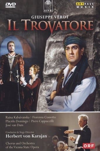 Movie poster for Il Trovatore - Verdi