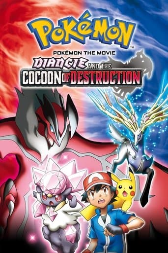 Movie poster for Pokémon the Movie: Diancie and the Cocoon of Destruction
