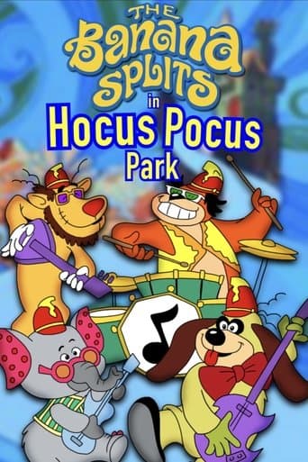 Movie poster for The Banana Splits in Hocus Pocus Park