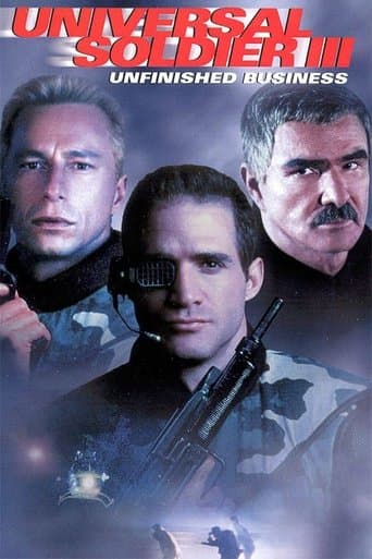 Movie poster for Universal Soldier III: Unfinished Business