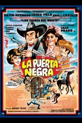 Movie poster for La Puerta Negra