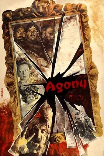 Movie poster for Agony: The Life and Death of Rasputin