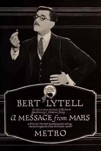 Movie poster for A Message from Mars