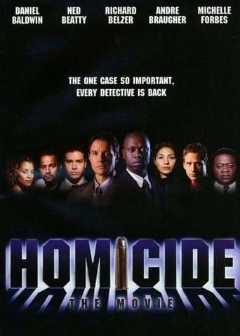 Movie poster for Homicide: The Movie